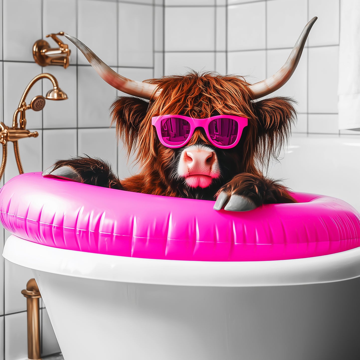 DTF Art Work (Highland Cows)