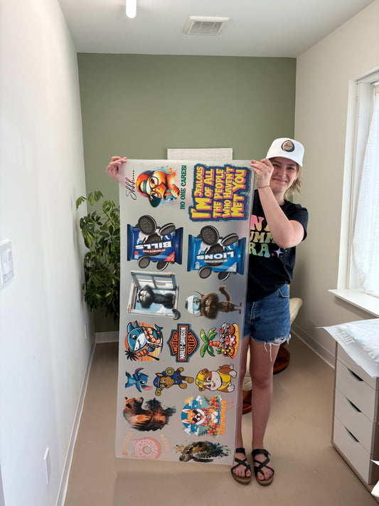 Custom Gang Sheet DTF - I Build it in  my Canva/Photoshop